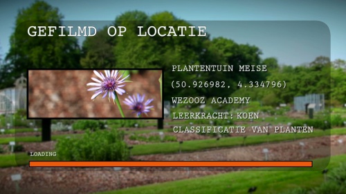 Video Classificatie van Planten! -  2de graad