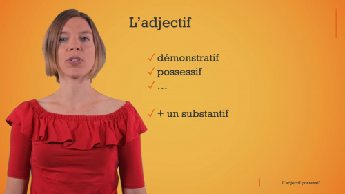 Video Wat zijn de bezittelijke voornaamwoorden of les adjectifs possessifs in het Frans? -  1ste graad A