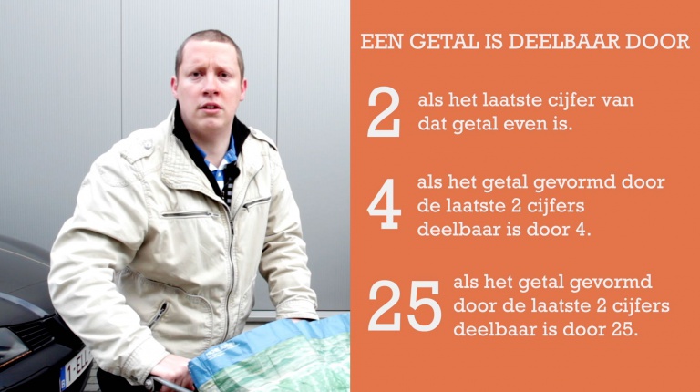 Deelbaarheid van getallen -   - 