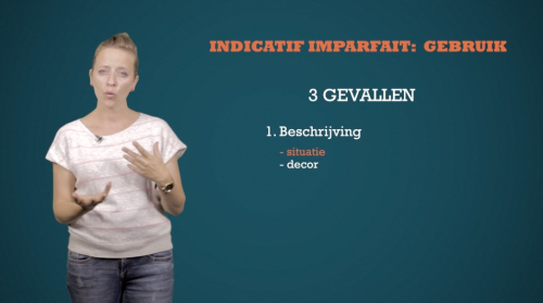 Video l'Indicatif Imparfait: Gebruik & Vertaling! -  1ste graad A