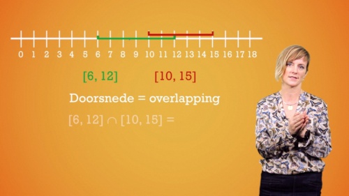 Video Intervallen - unie, doorsnede, verschil - Wiskunde 2de graad