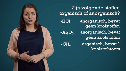 Video Organische en anorganische stoffen - Chemie 2de graad