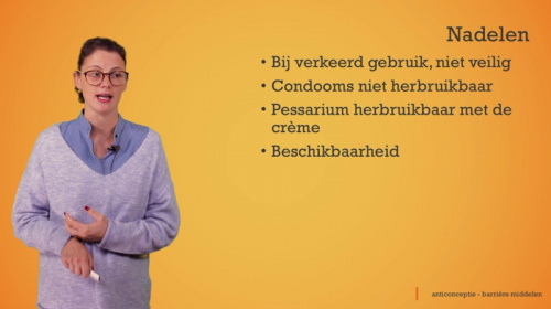 Video Anticonceptie: barrièremiddelen - voor- en nadelen - Personenzorg 2de graad