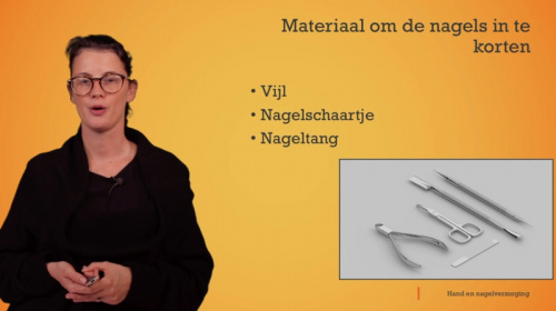 Video Hand- en nagelverzorging: verzorging van de nagels -  1ste graad A