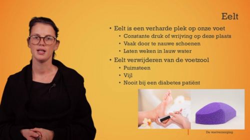 Video Voetverzorging: eelt, voetschimmels en tinea pedis - Personenzorg 2de graad