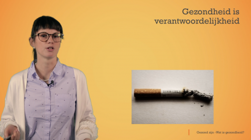 Video Gezond verantwoordelijk zijn en gevolgen -  1ste graad A