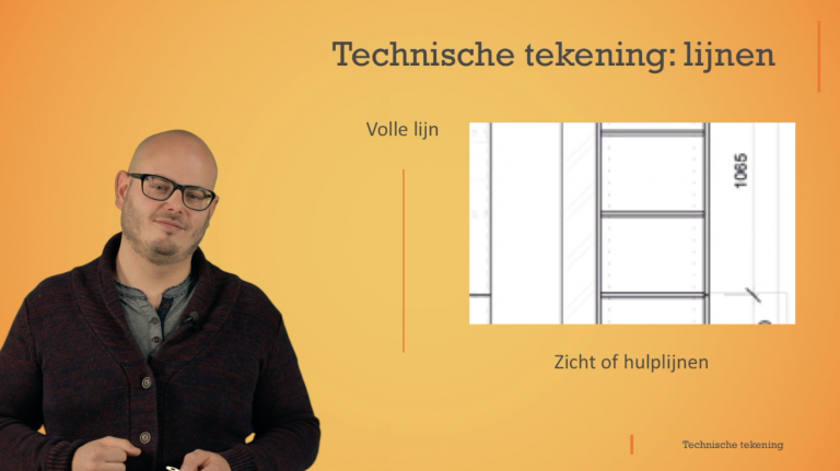 Technische tekening: lijnen