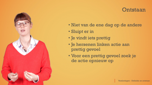 Video Verslaving: ontstaan & verloop - Mens & samenleving 1ste graad A