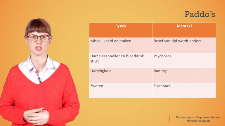 Verslaving: negatieve effecten van paddo's en tabak