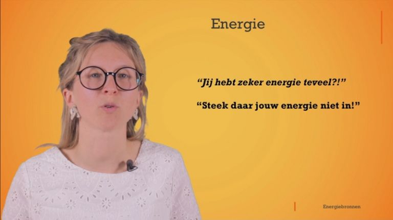 Energie halen we uit energiebronnen. Welke zijn er?