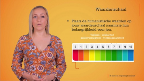 Video Ik ben een vrijzinnige humanist! -  1ste graad A