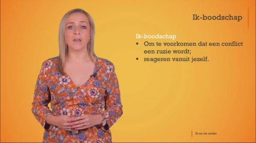 Video Hoe ga ik om met conflicten? -  1ste graad A