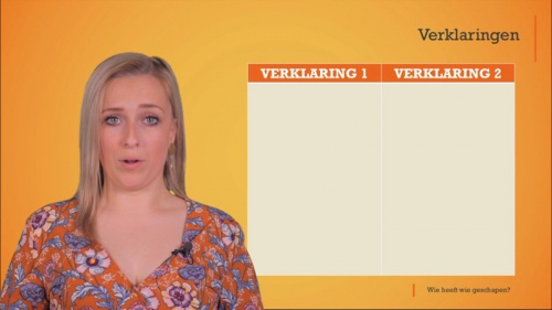 Video Wie heeft wie geschapen? - Zedenleer 1ste graad A