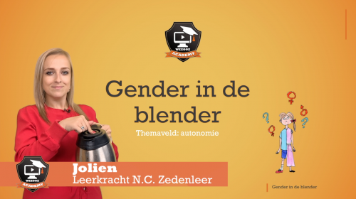 Video Gender in de blender -  1ste graad A