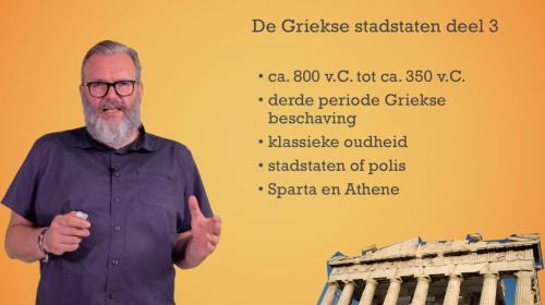 Video Griekse stadstaten 3 (Economisch Sparta en Athene) -  1ste graad A